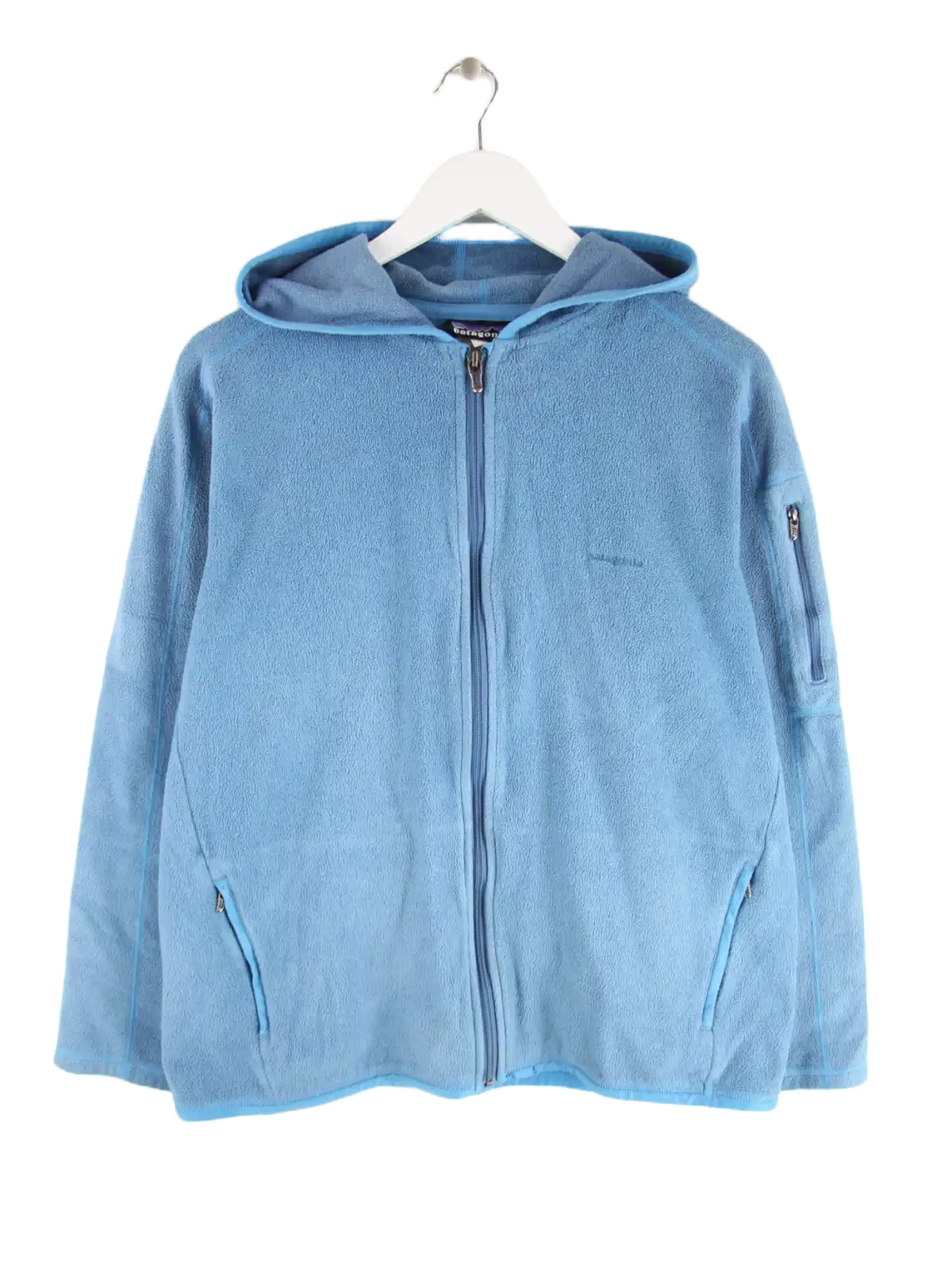 Patagonia Fleece Blau XL – Vorderseite