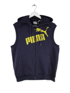 Puma Hoodie Blau S – Vorderseite