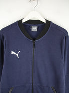 Puma Sweatjacke Blau L – Detailansicht Vorderseite
