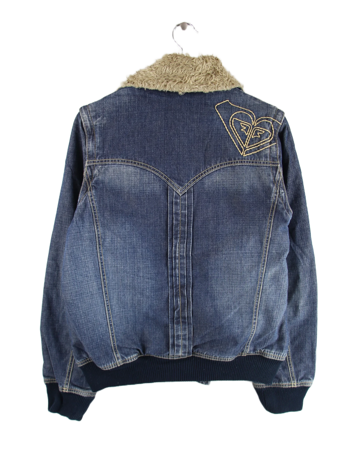 Quiksilver Jeansjacke Blau L – Rückseite