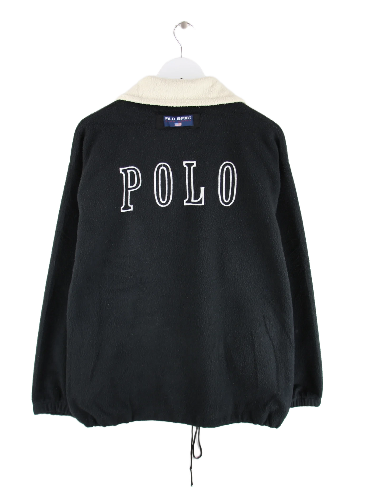 Ralph Lauren Fleece Schwarz XL – Rückseite
