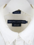 Ralph Lauren Freizeit Hemd Weiß XS – Etikett
