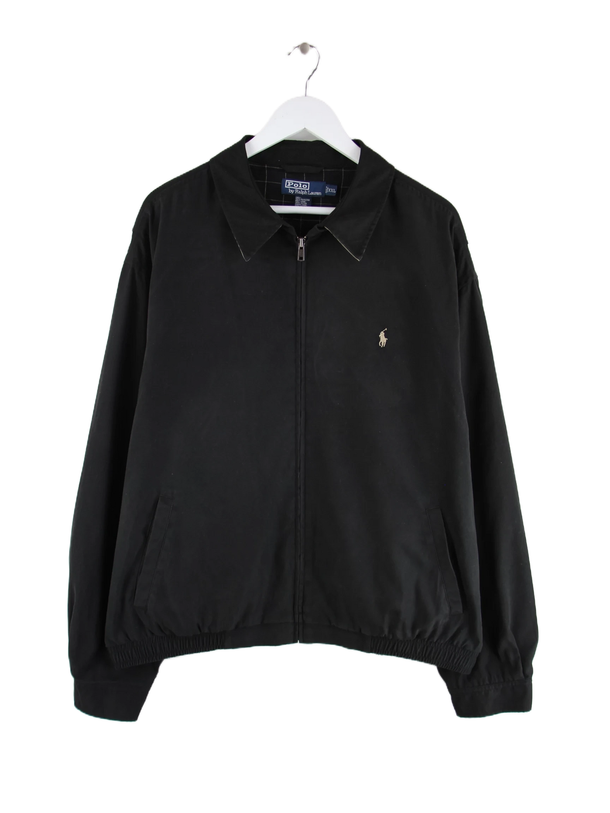 Ralph Lauren Jacke Schwarz XXL – Vorderseite