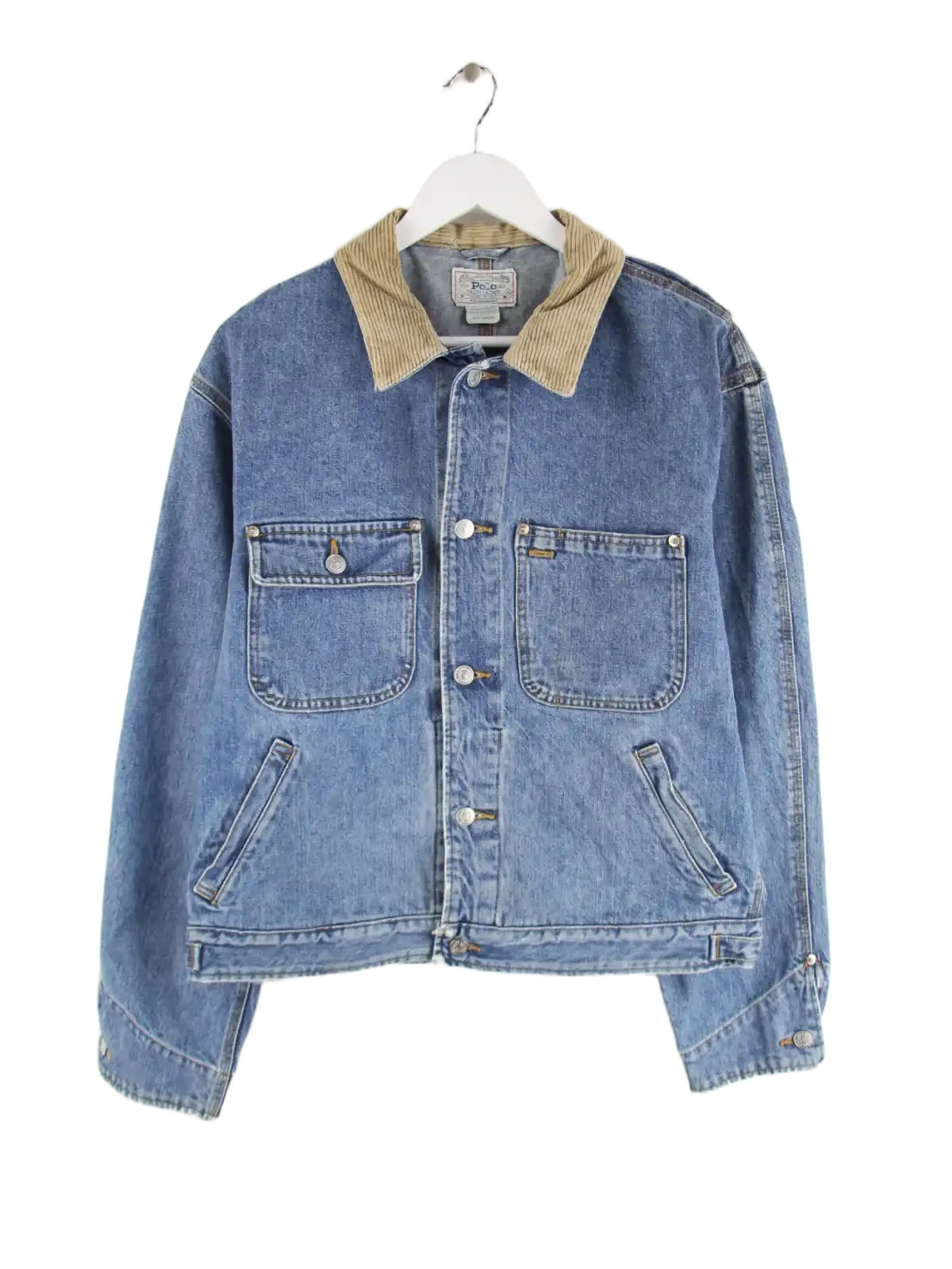 Ralph Lauren Jeansjacke Blau M – Vorderseite