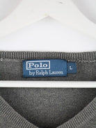 Ralph Lauren Pullover Grau L – Detailansicht Vorderseite