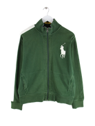 Ralph Lauren Sweatjacke Grün L – Vorderseite