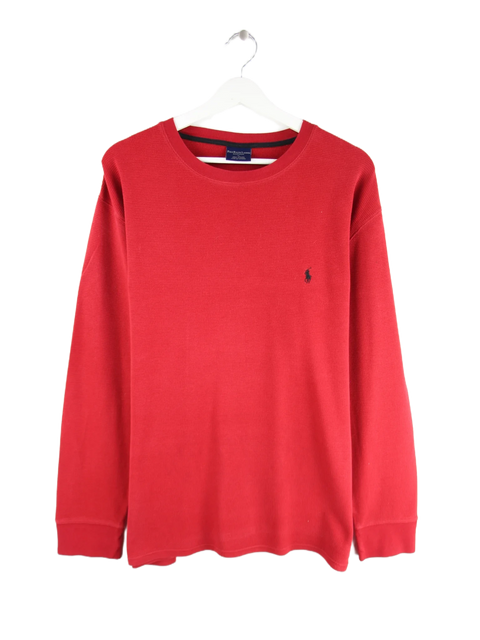 Ralph Lauren Sweatshirt Rot XL – Vorderseite