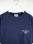 Reebok Sweater Blau XL – Detailansicht Vorderseite