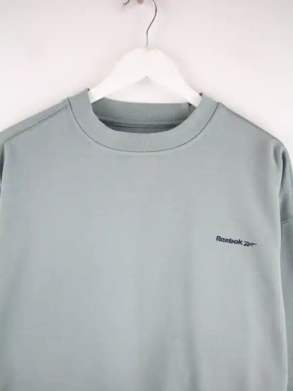 Reebok Sweater Grün XL – Detailansicht Vorderseite