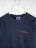 Russell Athletic Sweater Blau M – Detailansicht Vorderseite