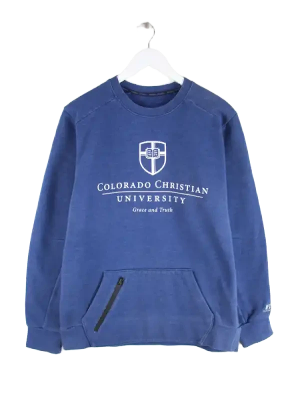 Russell Athletic Sweater Blau M – Vorderseite