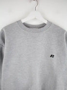 Russell Athletic Sweater Grau M – Detailansicht Vorderseite