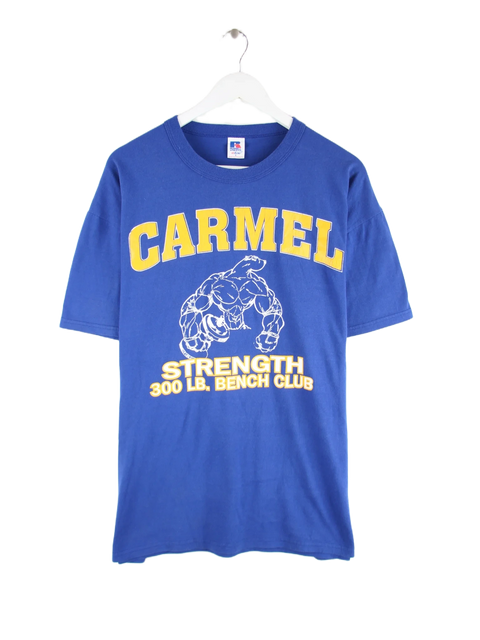 Russell Athletic T-Shirt Blau L – Vorderseite