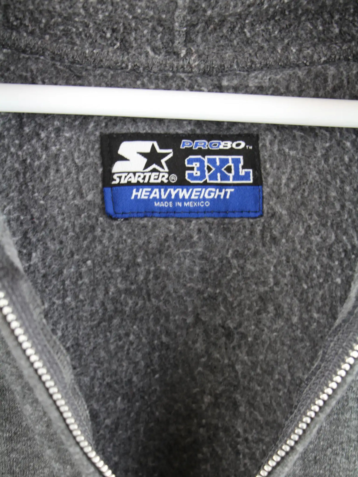 Starter Hoodie Grau 3XL – Etikett