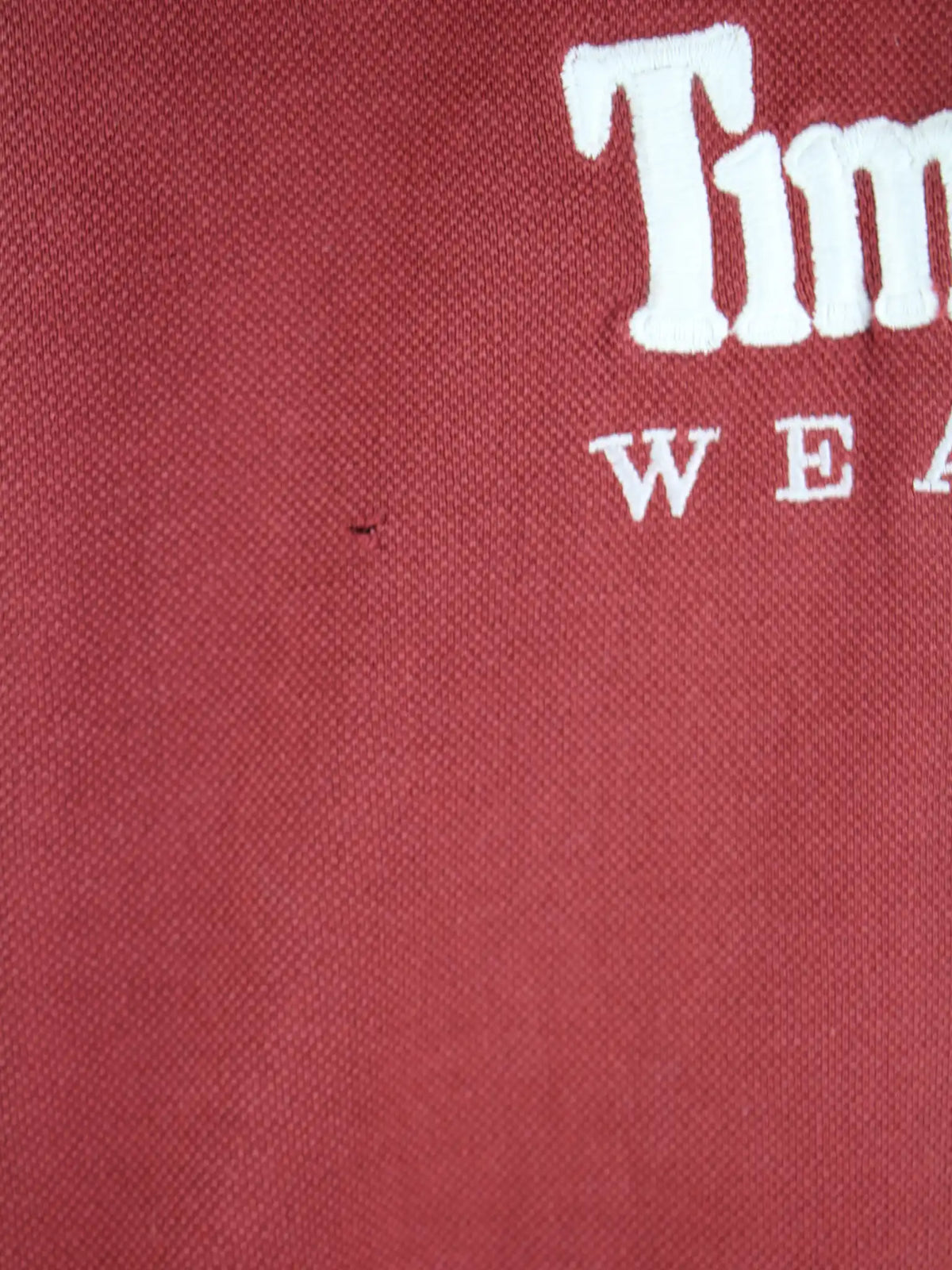 Timberland Sweater Rot M – Etikett