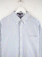 Tommy Hilfiger Hemd Blau XXL – Detailansicht Vorderseite