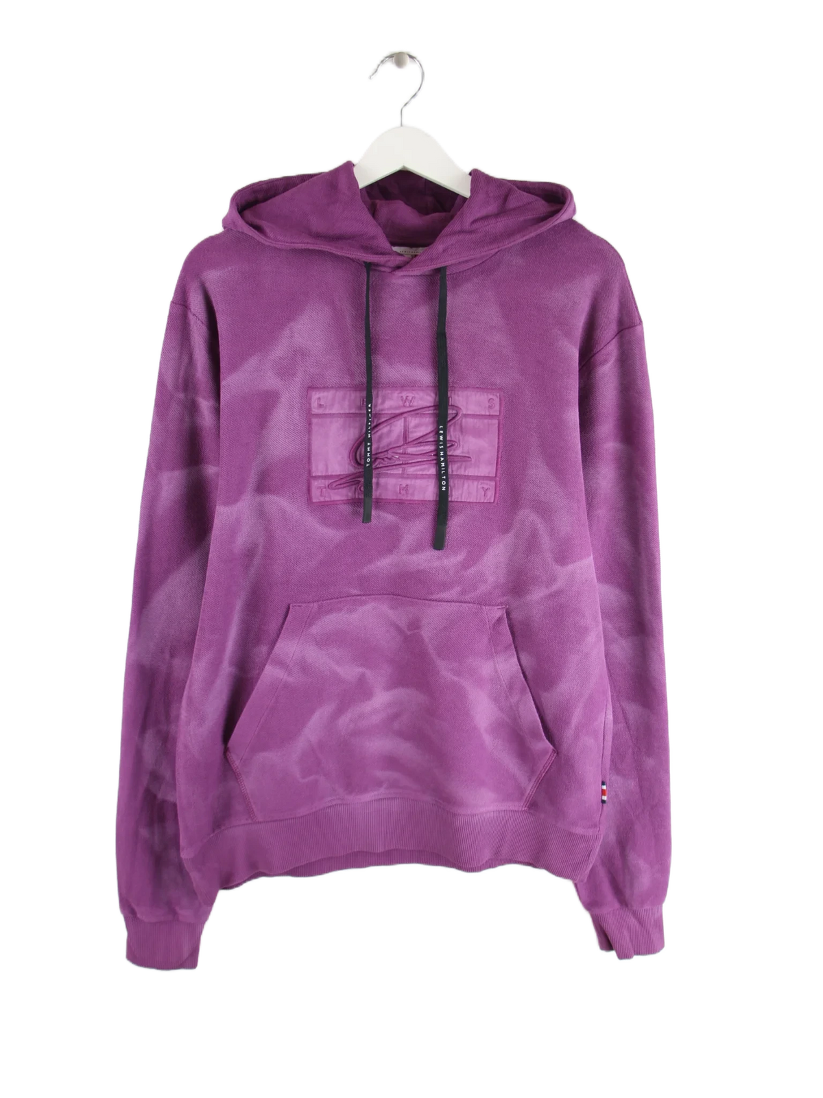Tommy Hilfiger Hoodie Lila XXL – Vorderseite