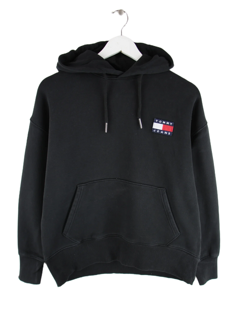 Tommy Hilfiger Hoodie Schwarz S – Vorderseite