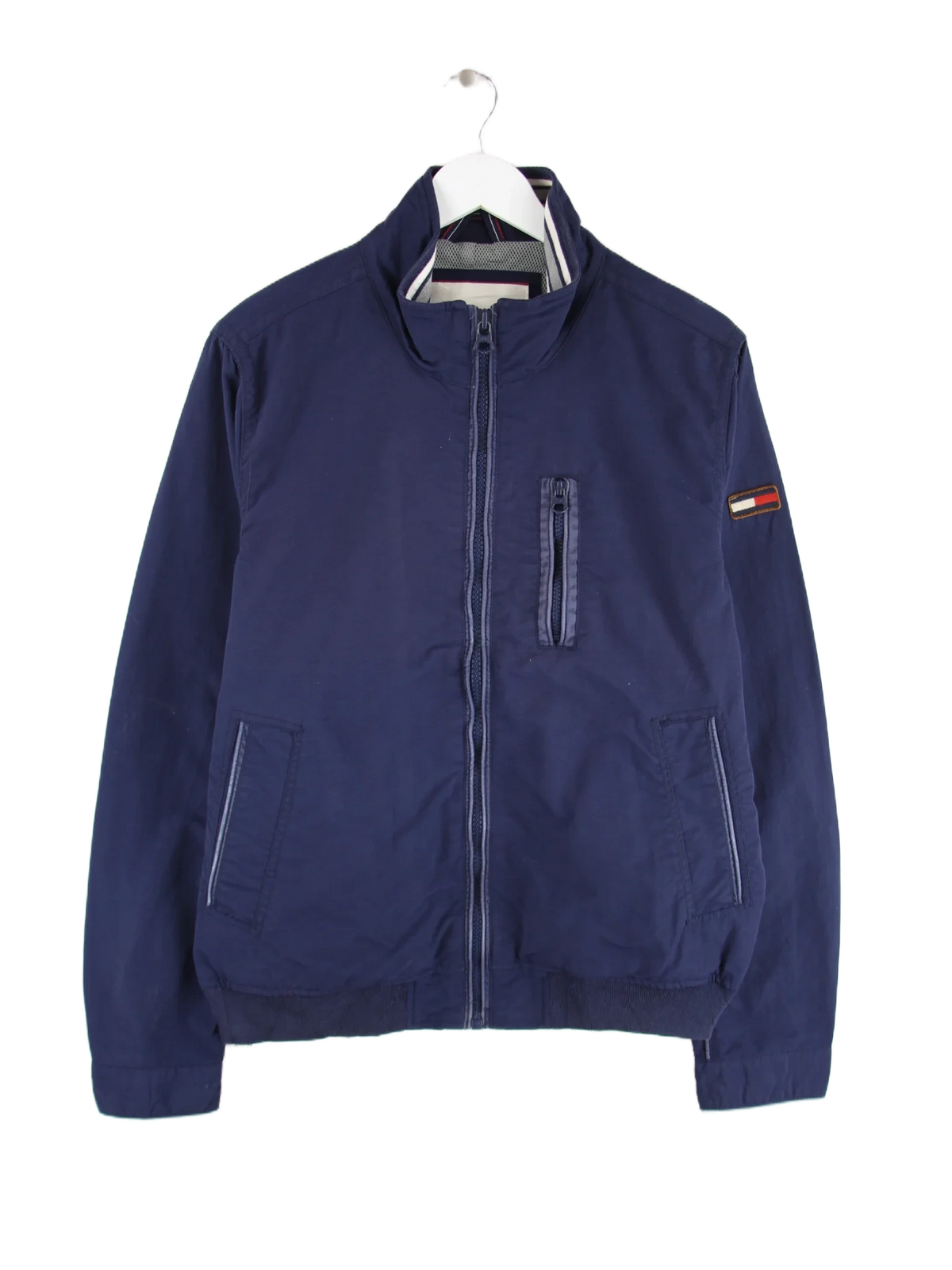 Tommy Hilfiger Leichte Jacke Blau L – Vorderseite