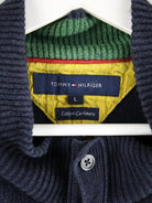Tommy Hilfiger Pullover Blau L – Etikett