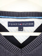 Tommy Hilfiger Pullover Blau L – Etikett