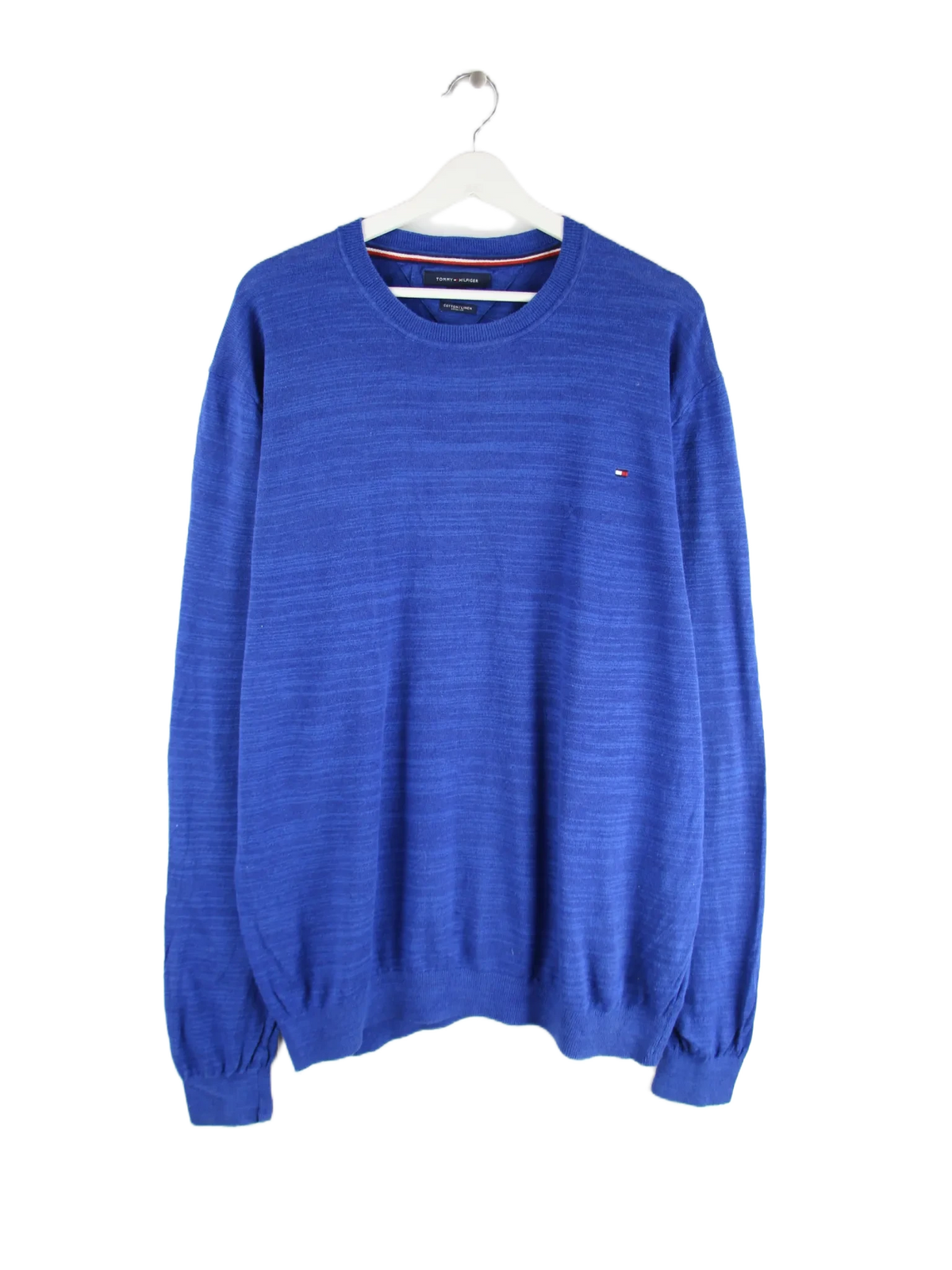 Tommy Hilfiger Pullover Blau XXL – Vorderseite
