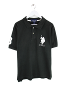 U.S. Polo ASSN. Polo Schwarz L – Vorderseite