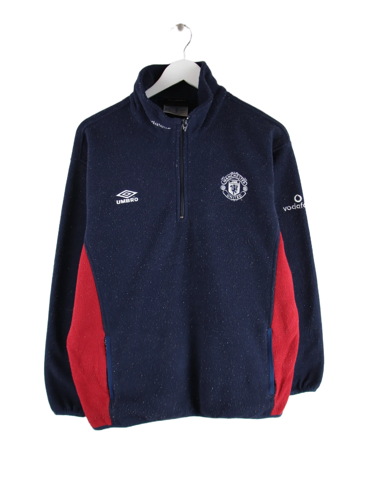 Umbro Fleece Blau M – Vorderseite
