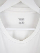 Vans T-Shirt Weiß L – Etikett