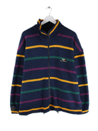 Vintage Fleece Blau L – Vorderseite