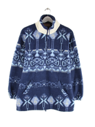 Vintage Fleece Blau L – Vorderseite