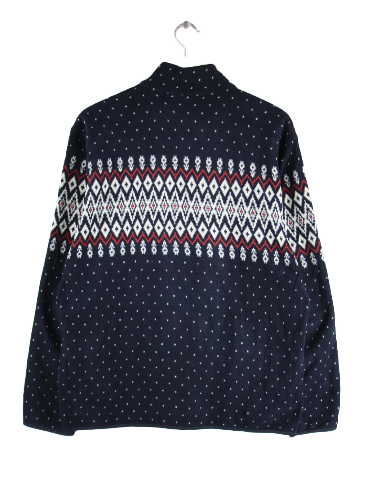 Vintage Fleece Blau XL – Rückseite