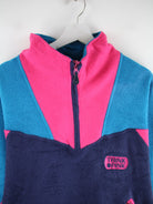 Vintage Fleece Blau XXL – Detailansicht Vorderseite