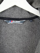 Vintage Fleece Grau L – Etikett