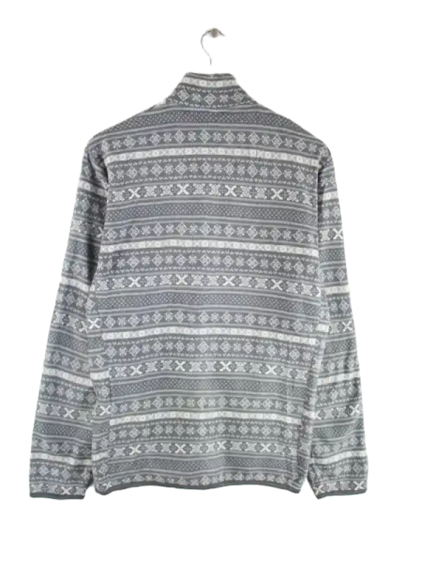 Vintage Fleece Grau L – Rückseite