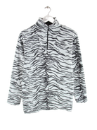 Vintage Fleece Grau S – Vorderseite