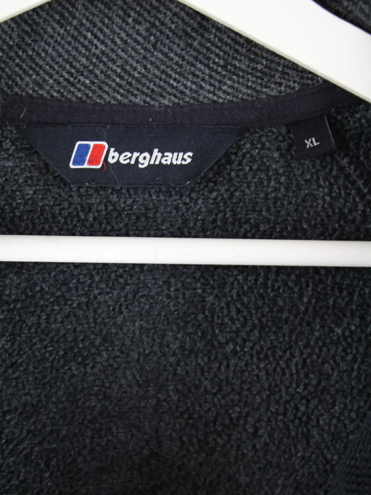 Vintage Fleece Grau XL – Detailbild 2