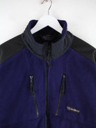 Vintage Fleece Lila XL – Detailansicht Vorderseite