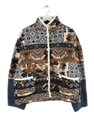 Vintage Fleece Mehrfarbig L – Vorderseite
