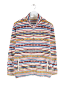 Vintage Fleece Mehrfarbig L – Vorderseite