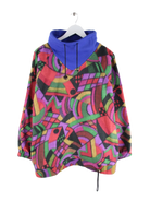 Vintage Fleece Mehrfarbig S – Vorderseite