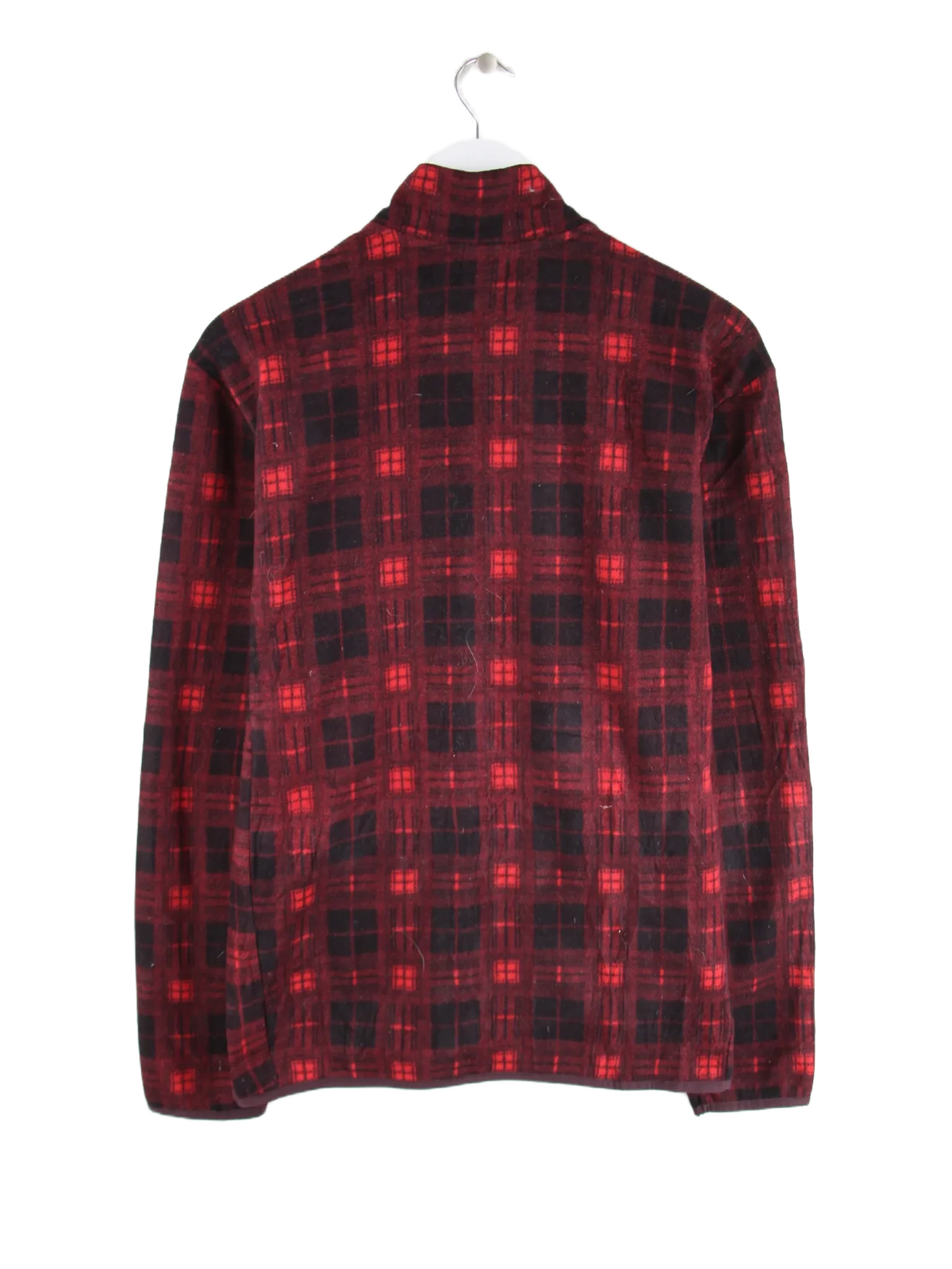 Vintage Fleece Rot L – Rückseite