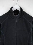 Vintage Fleece Schwarz M – Detailansicht Vorderseite