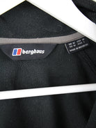 Vintage Fleece Schwarz M – Etikett