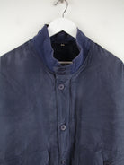 Vintage Jacke Blau XL – Detailansicht Vorderseite