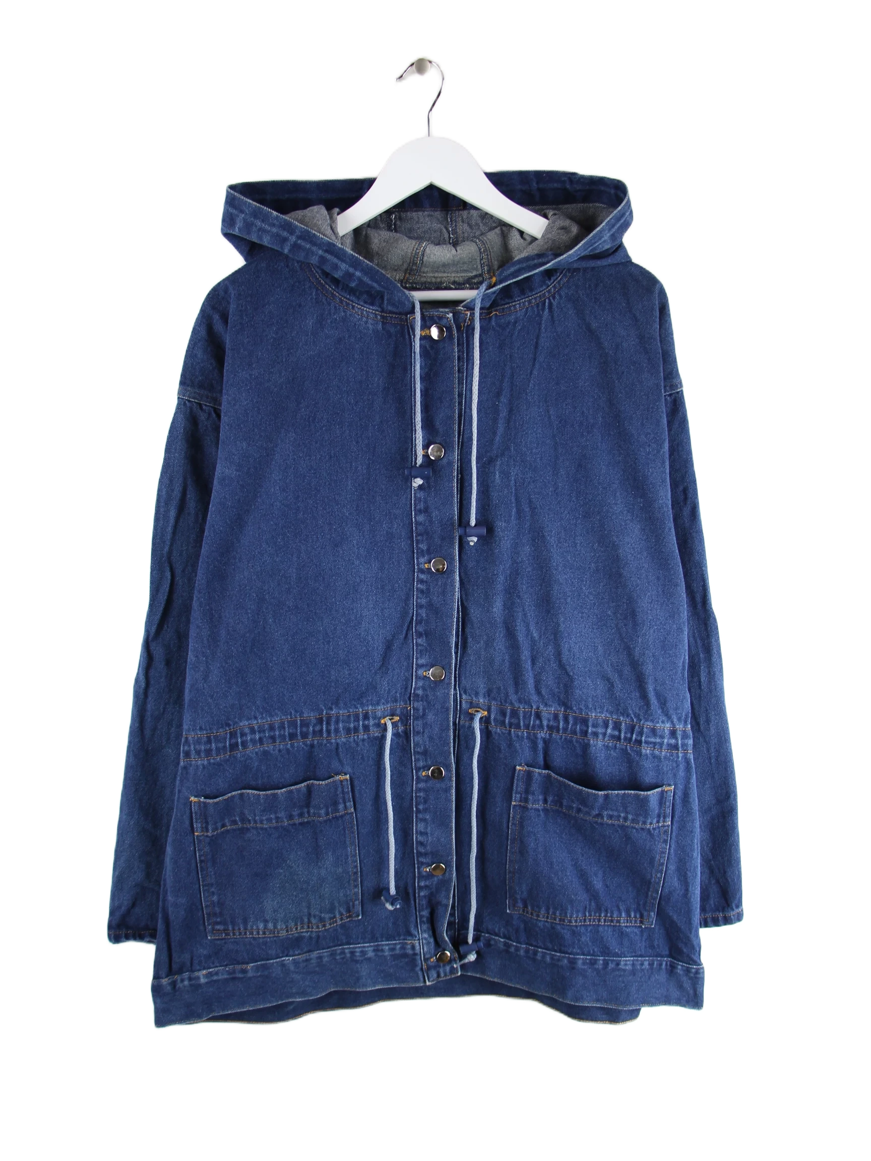 Vintage Jacke Blau XL – Vorderseite