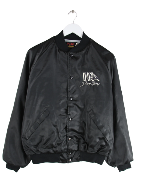 Vintage Jacke Schwarz L – Vorderseite