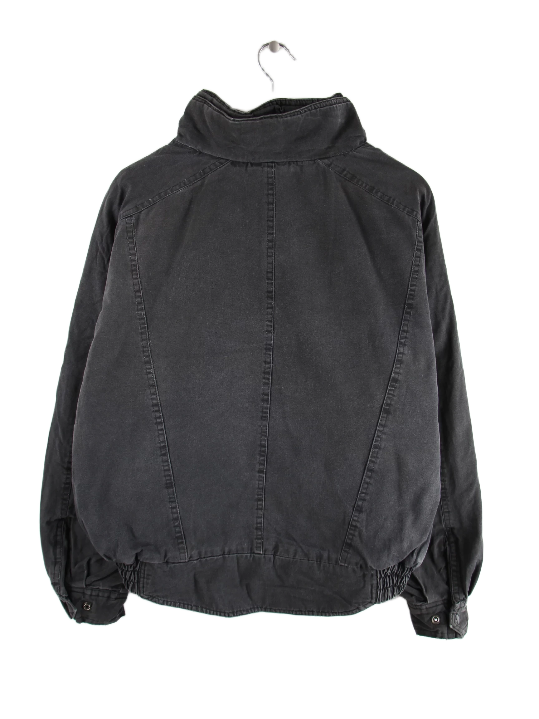 Vintage Jacke Schwarz L – Rückseite
