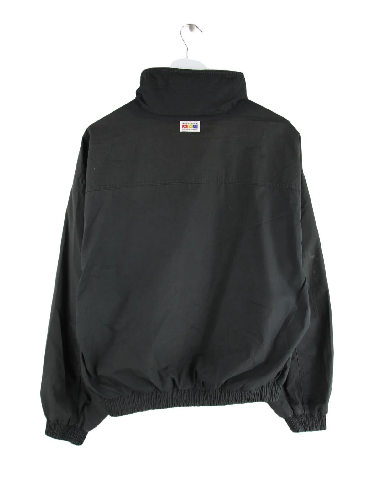 Vintage Jacke Schwarz XL – Rückseite