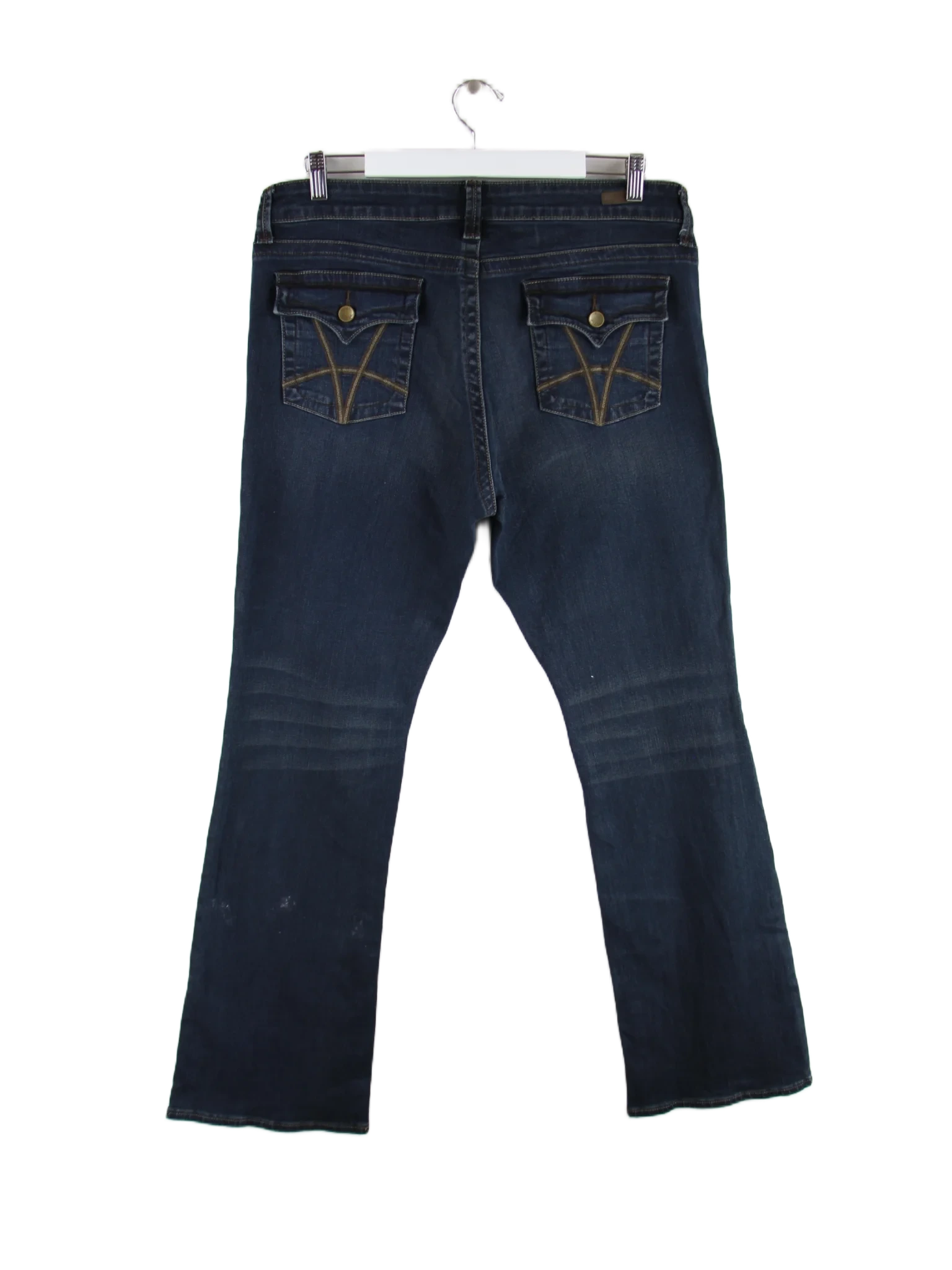 Vintage Jeans Blau – Rückseite